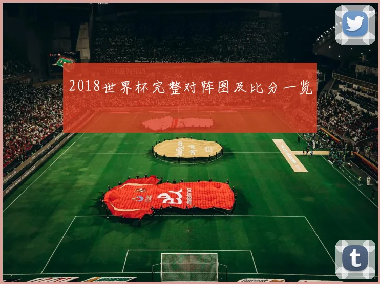 2018世界杯完整对阵图及比分一览